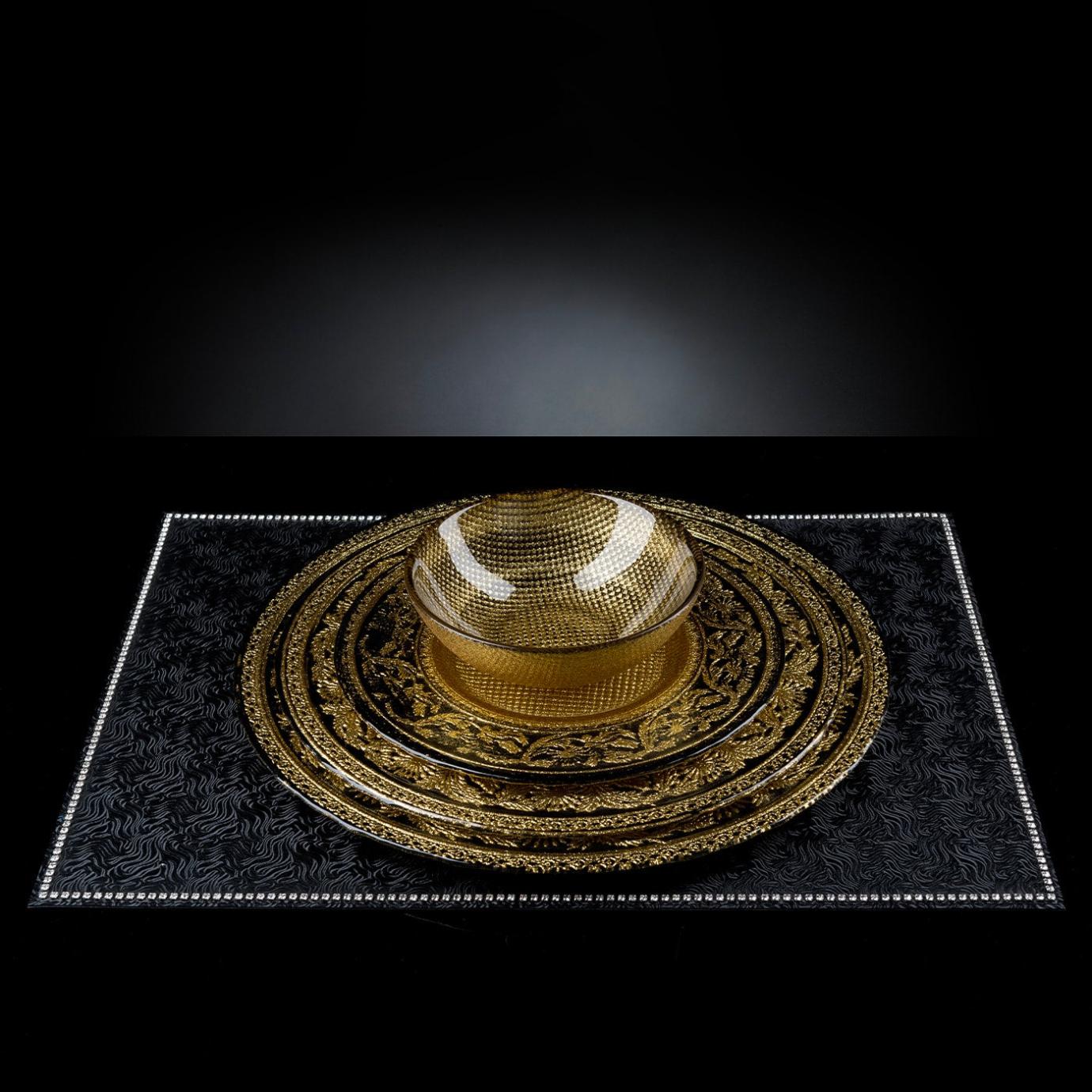 Ciotola Decorativa Classic Black Gold