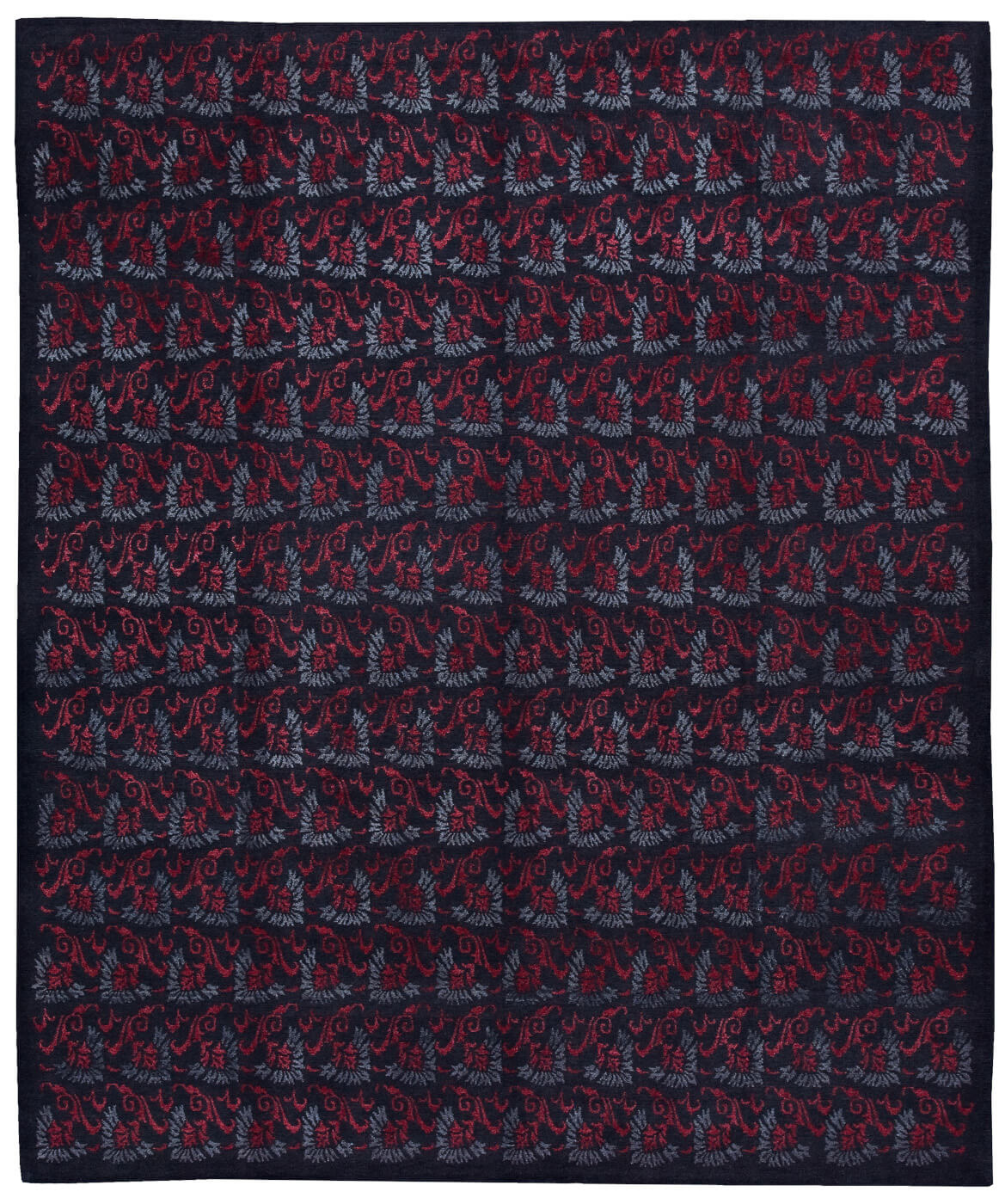 Tappeto Boteh Blu Rosso | Misura: 250 x 300 cm