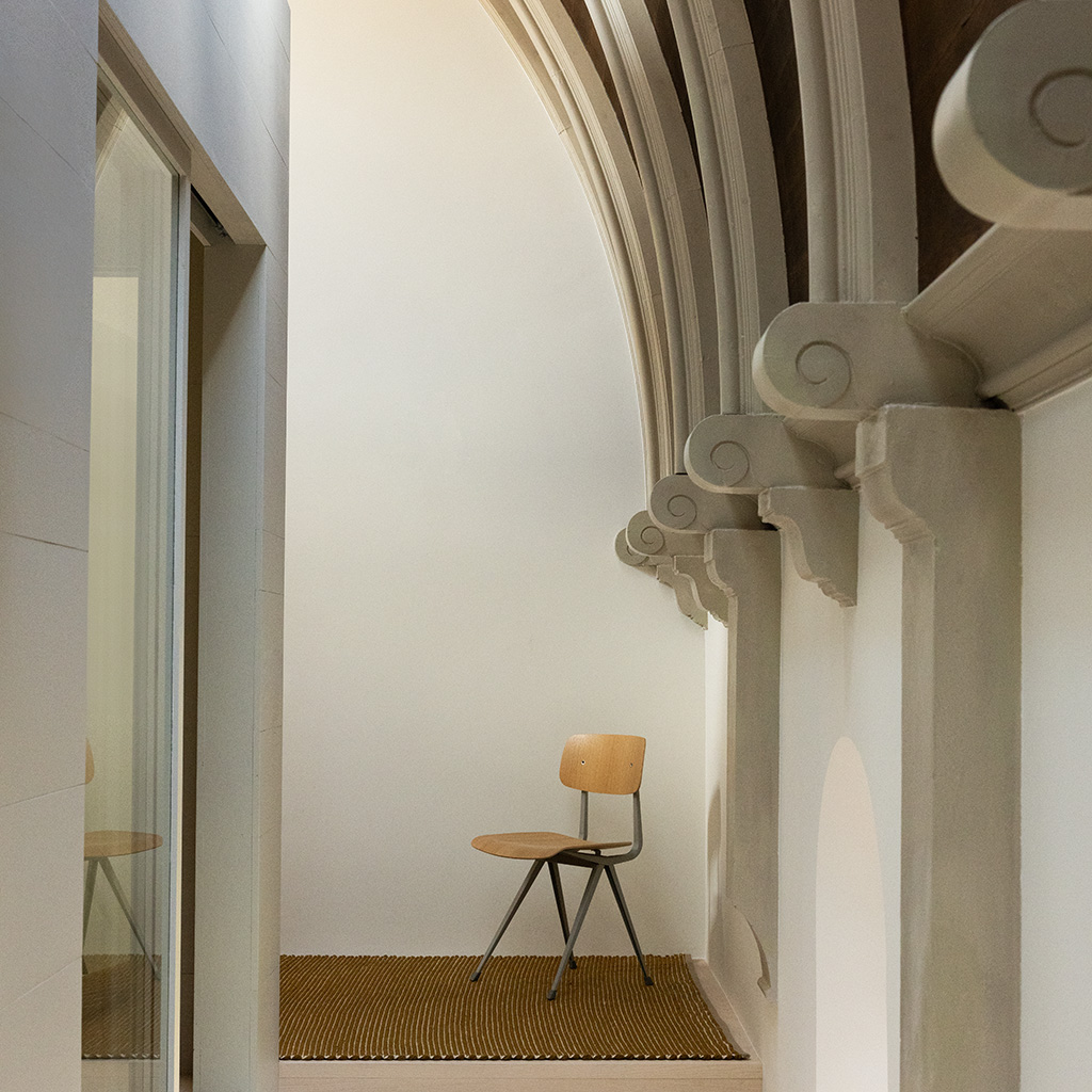 Tappeto Cornice Senape