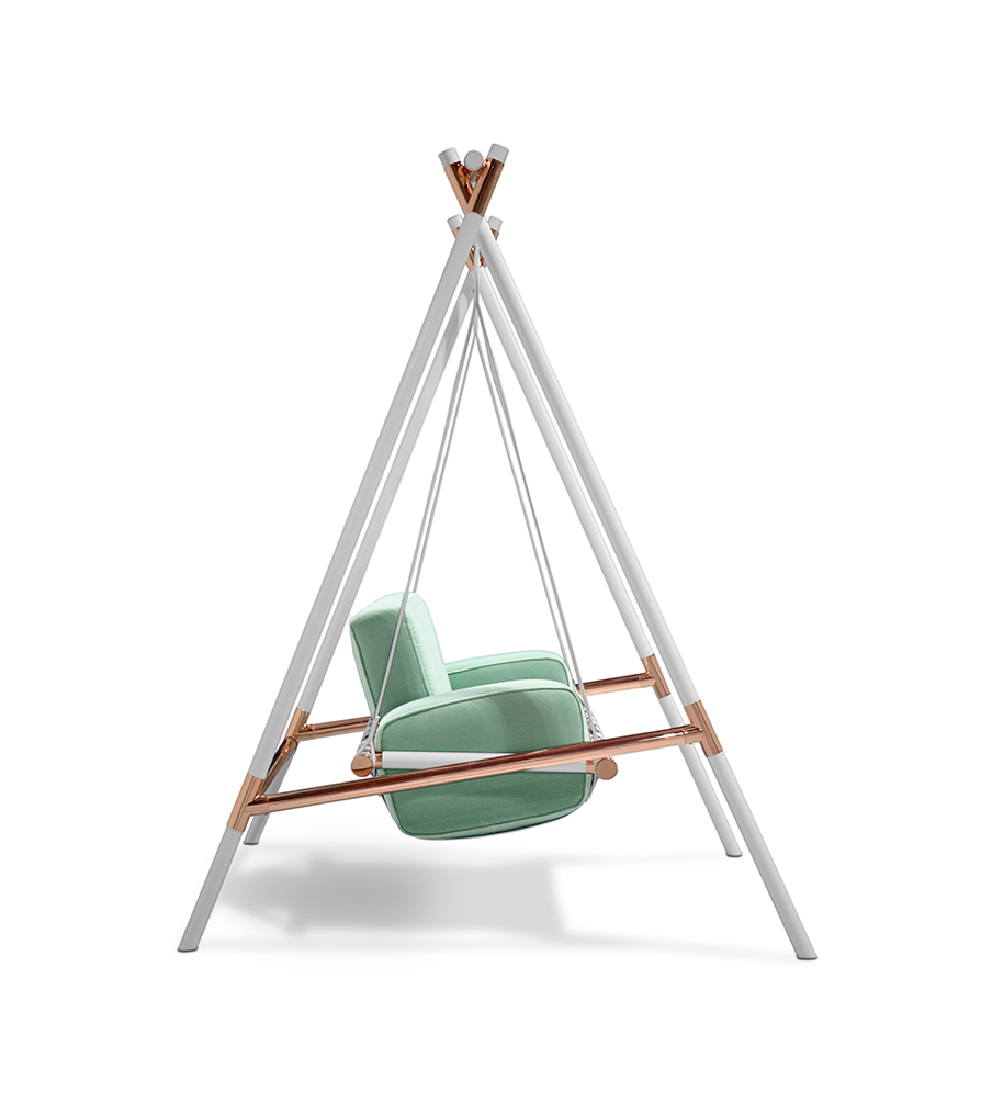 Sedia Sospesa Per Bambini Cozy Cloud Swing