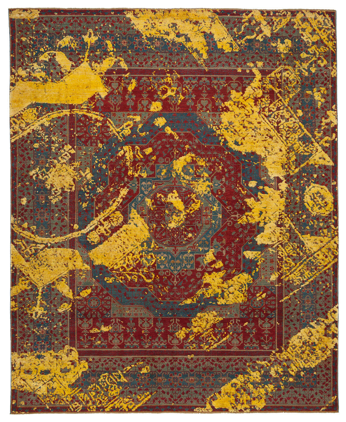 Tappeto Mamluk Farringdon Tagged Neonarancione | Misura: 300 x 400 cm
