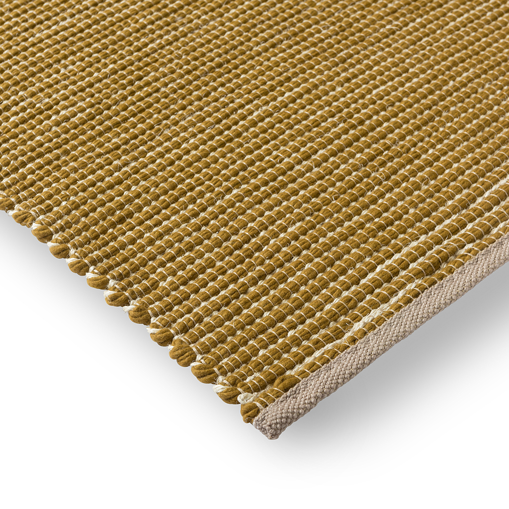 Tappeto Cornice Senape