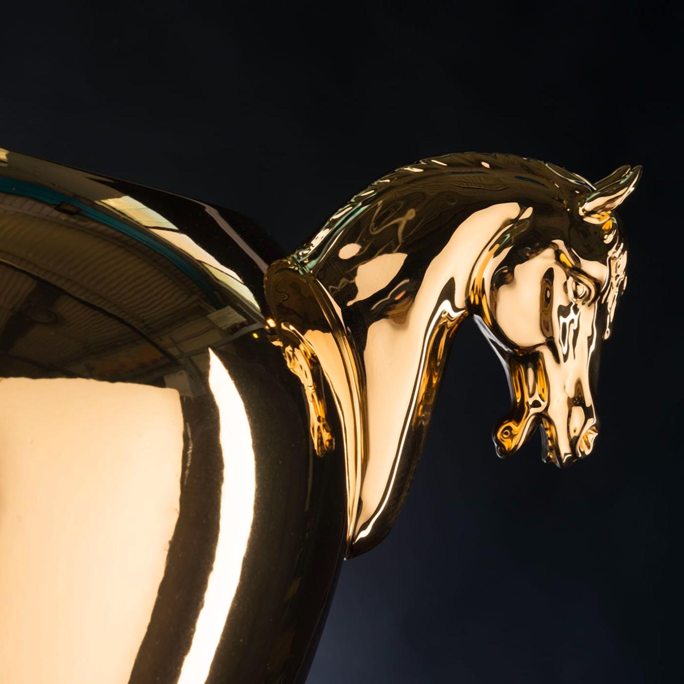 Vaso Horse Golden