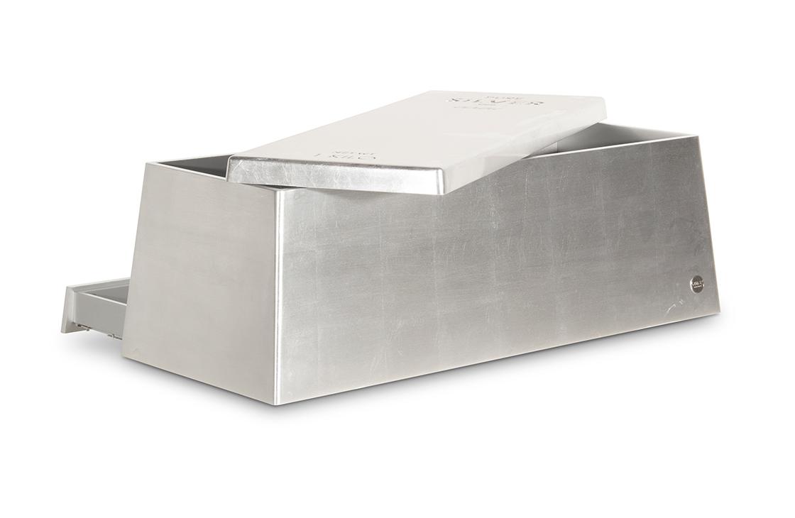 Contenitore Giocattoli Lunar Silver Toy Chest