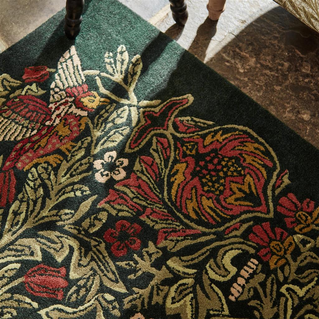 Tappeto Bird Tump Verde | Misura: 250 x 350 cm