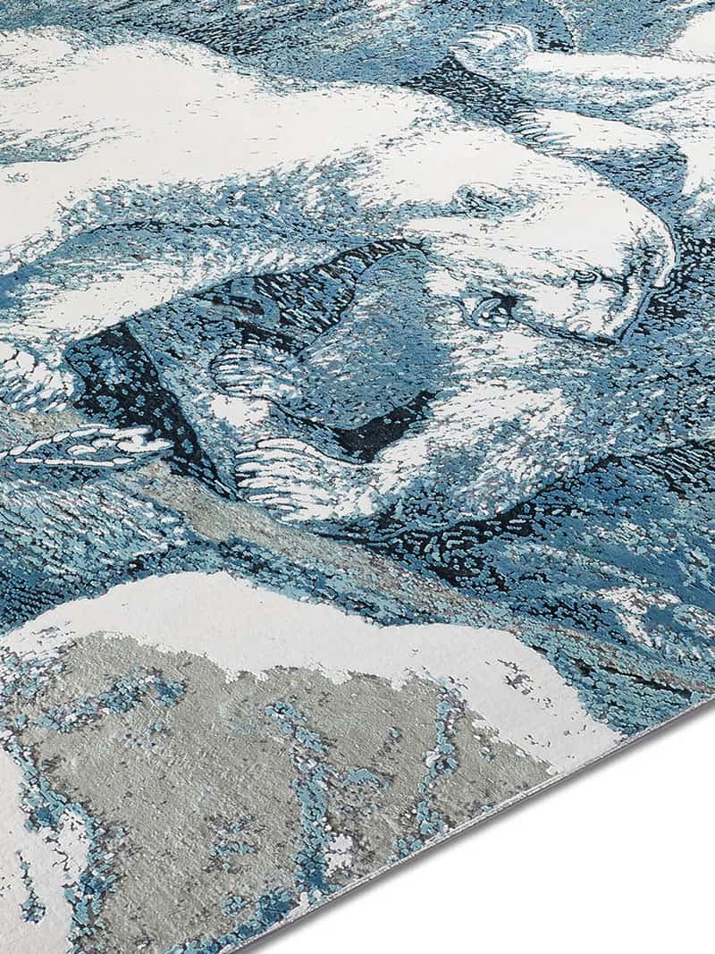 Tappeto Tessuto Orso Polare | Misura: 170 x 240 cm