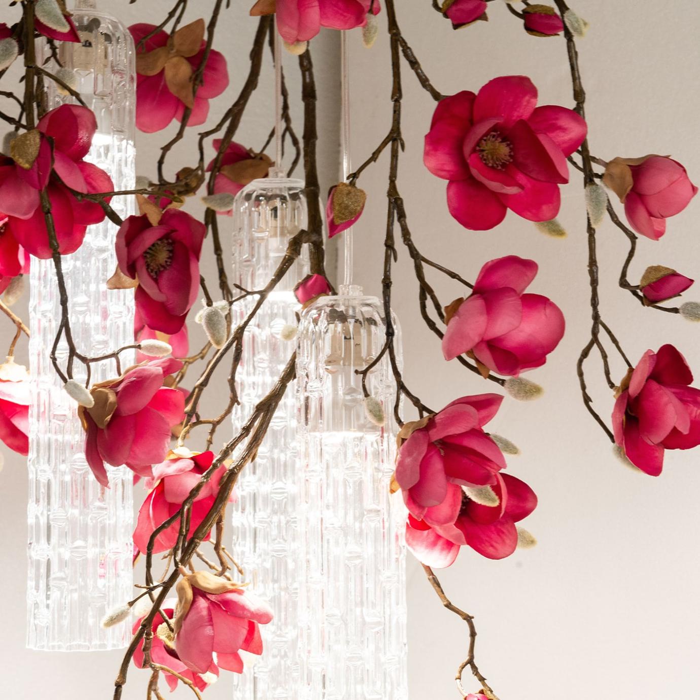 Lampadario Piccolo Rotondo Magnolia