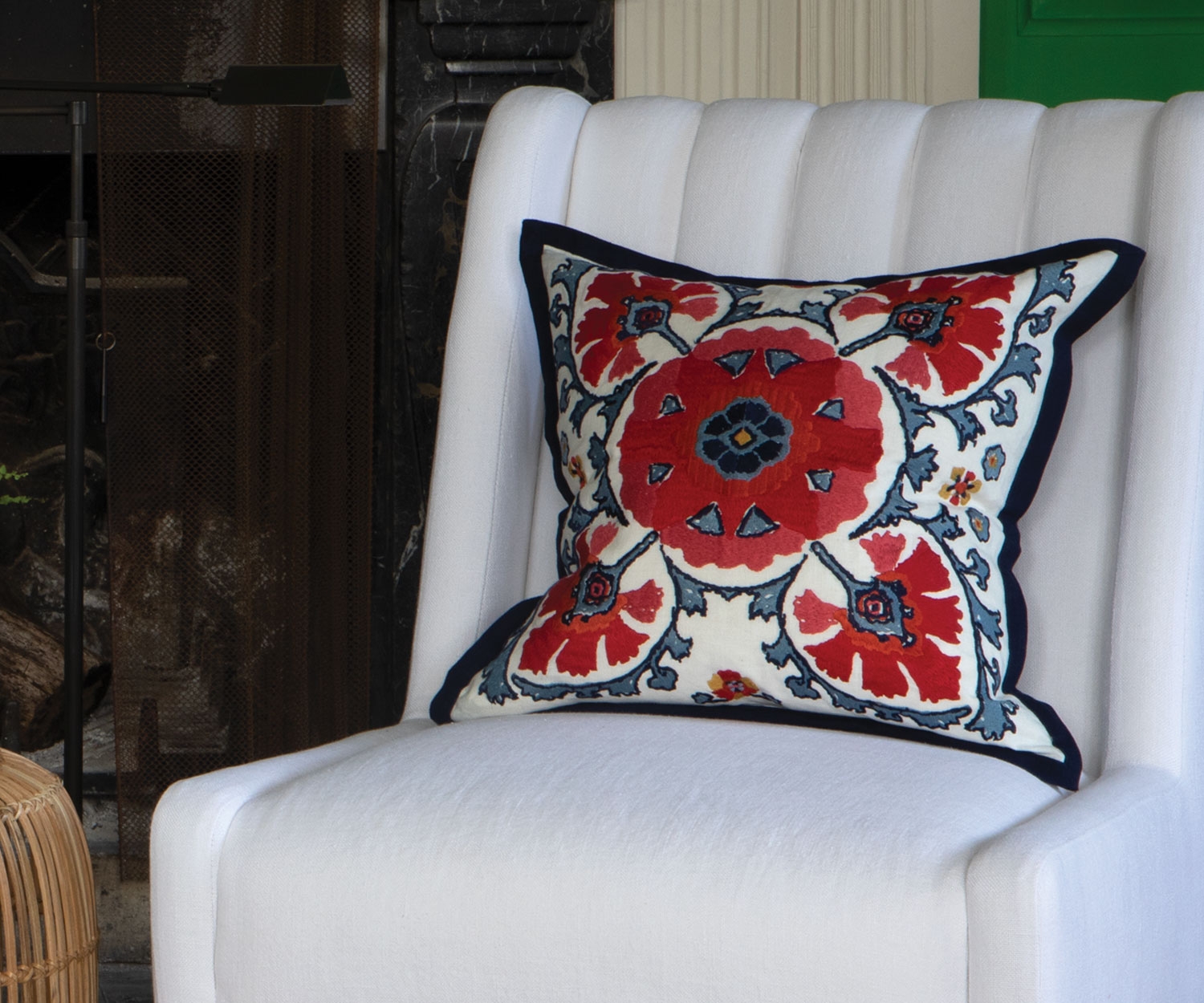Cuscino Alexi Rouge 50 × 50