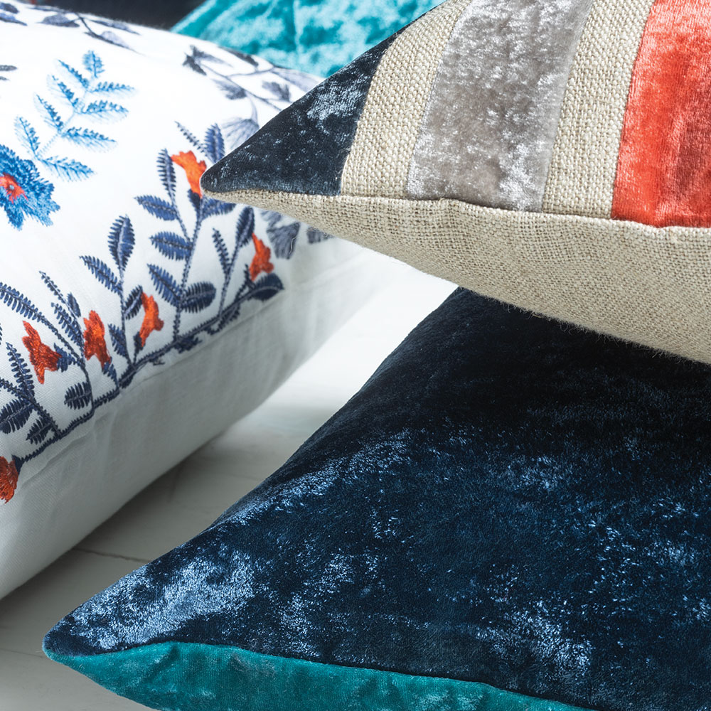 Cuscino Somerley Indigo 60 × 60