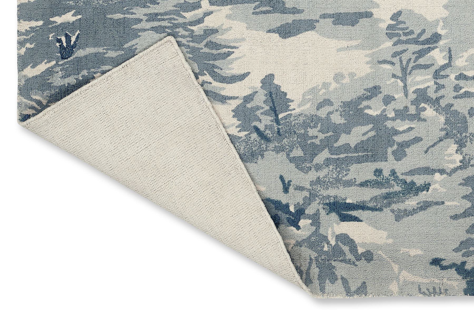 Tappeto Landscape Toile Azzurro Chiaro