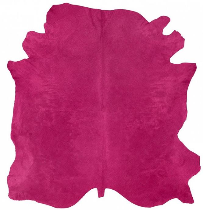 Pelle Di Mucca Fucsia Natural