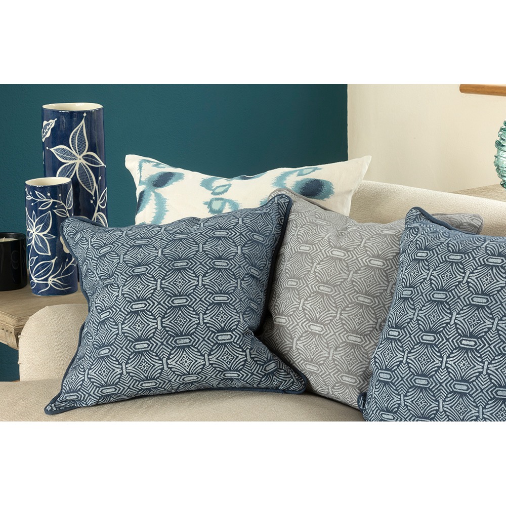 Cuscino Pali Indigo 50 × 50