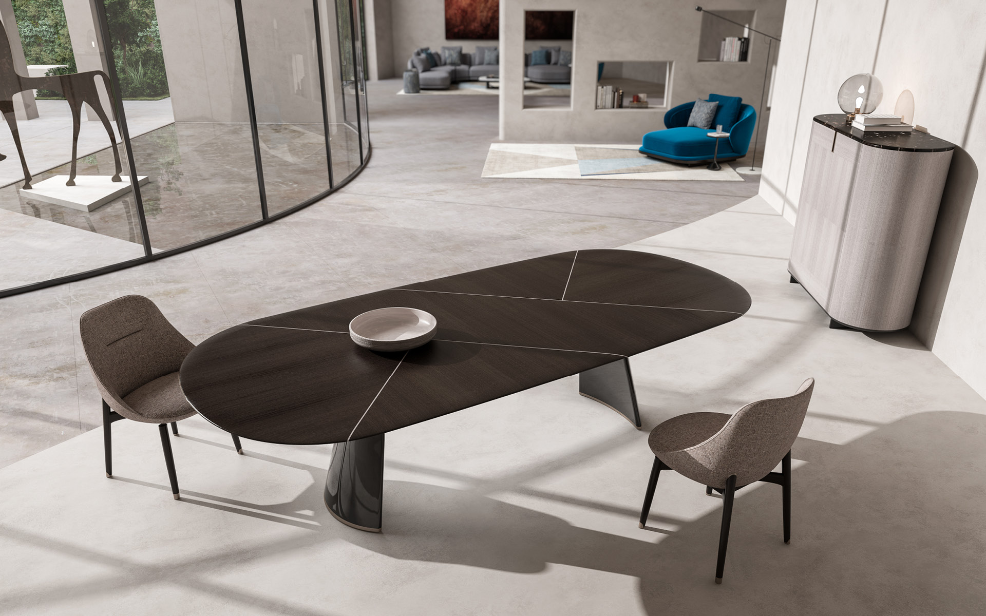 Tavolo da Pranzo Talos | Dimensioni: L 220 cm