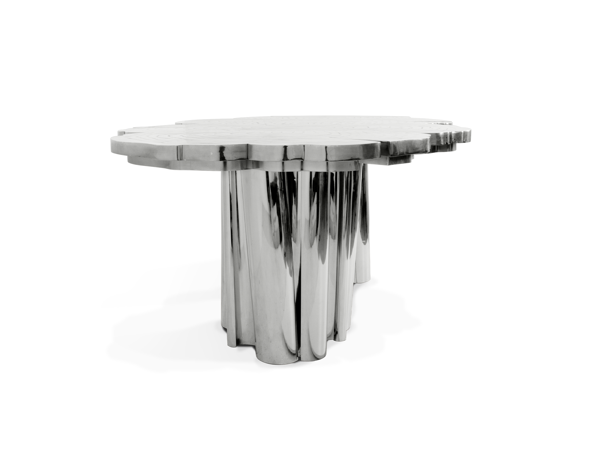 Tavolo da Pranzo in Acciaio Inox Artigianale | Dimensioni: L 350 cm