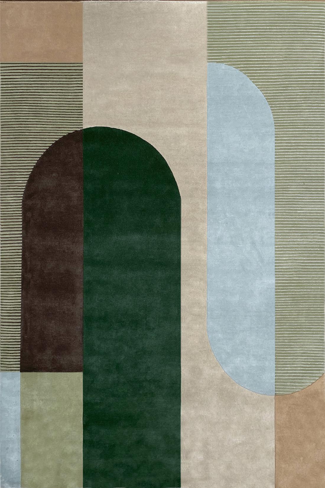 Tappeto Ombres Smeraldo | Misura: 250 x 350 cm