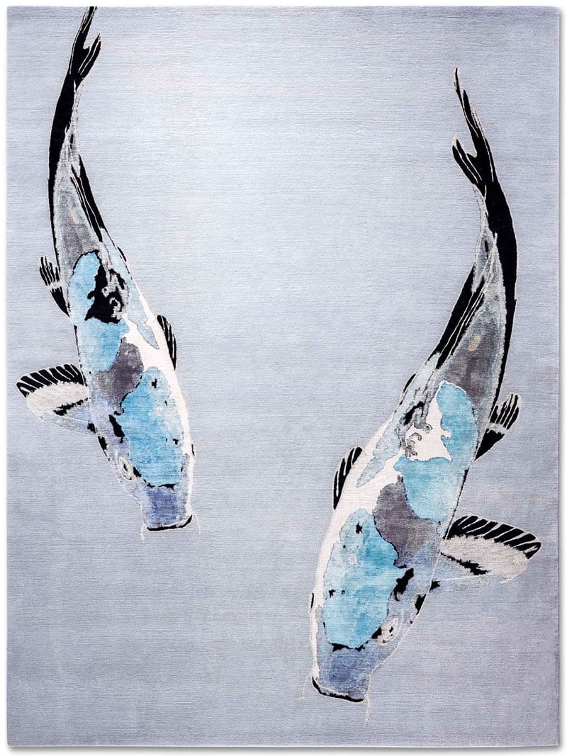 Tappeto Lusso Blu