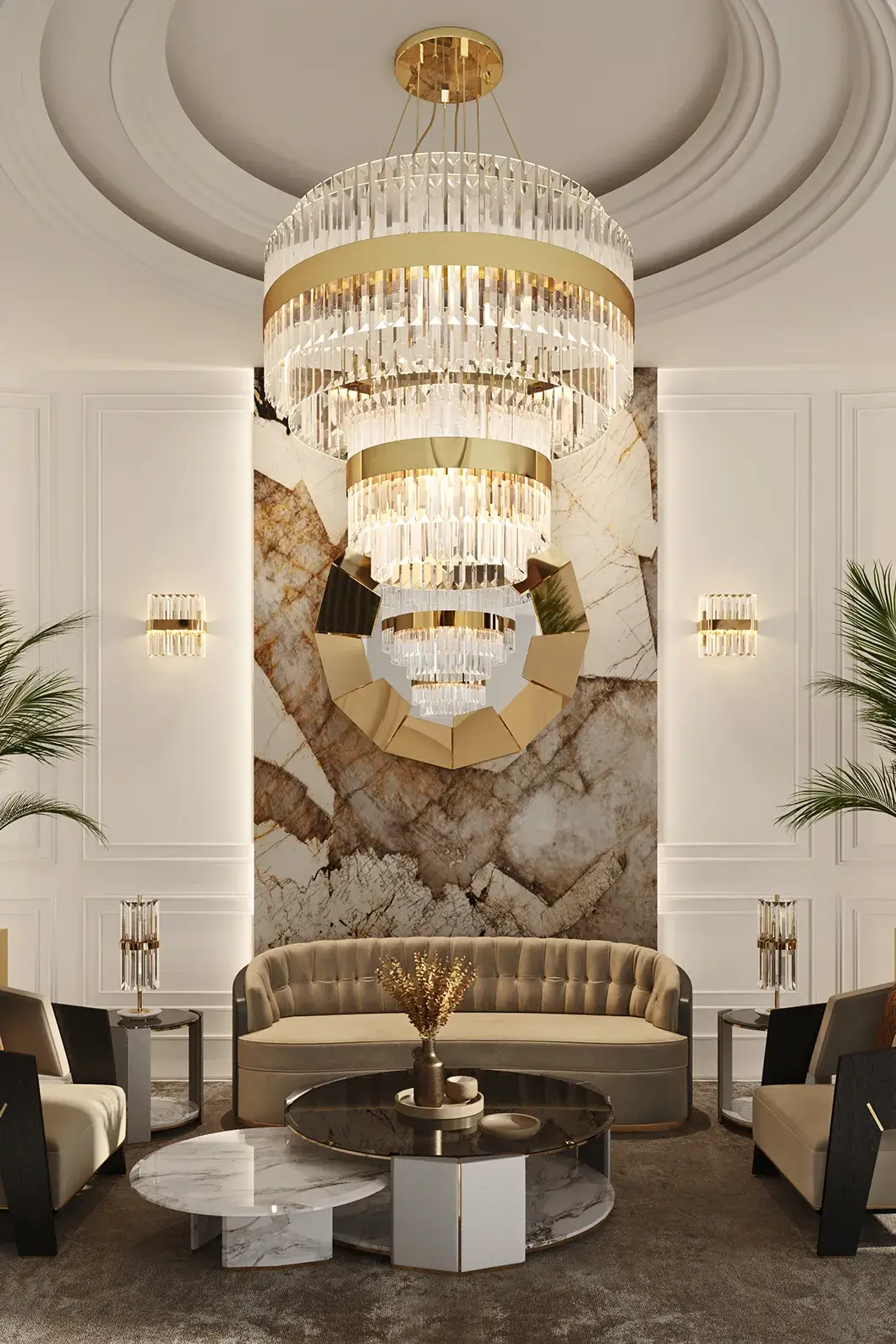 Lampadario Rotondo Freedom