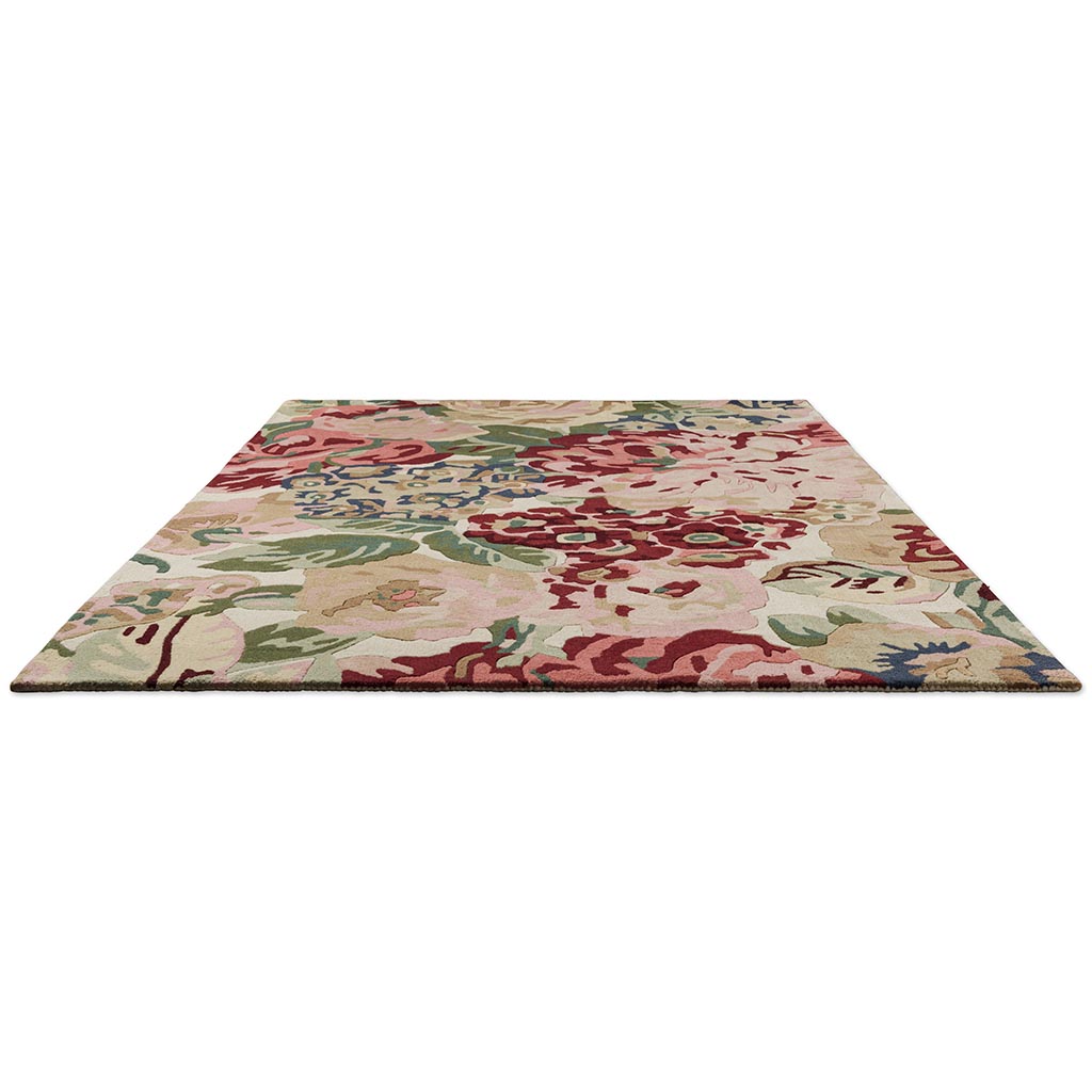 Rose & Peony Red Tappeto