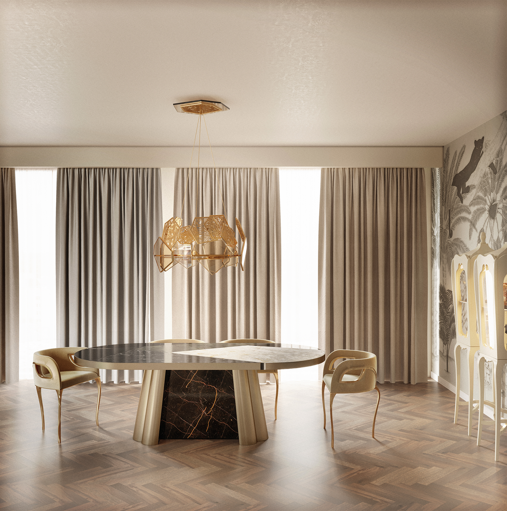 Poltrona Accento Luxe Chandra