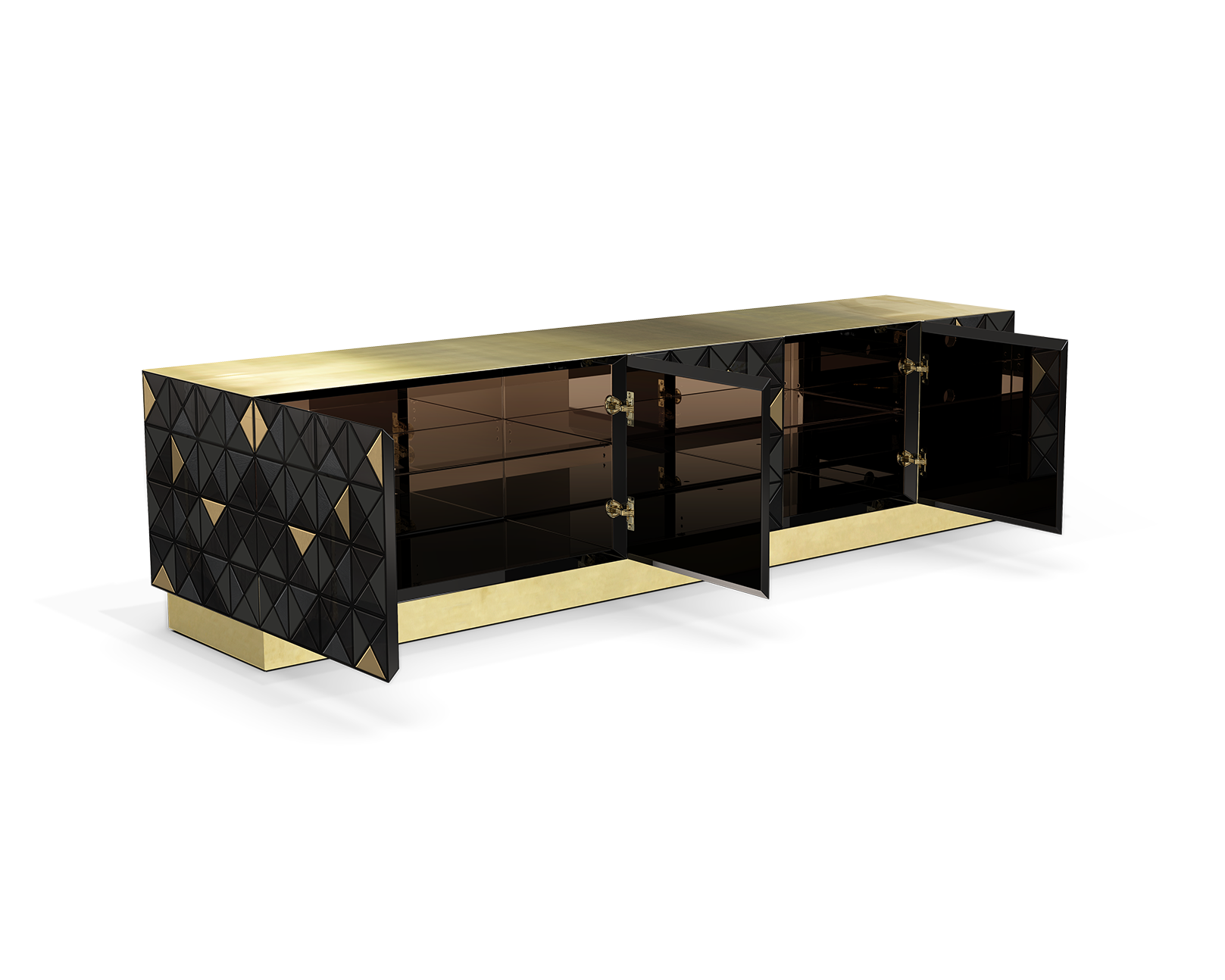 Mobile TV Nero & Oro Mosaic