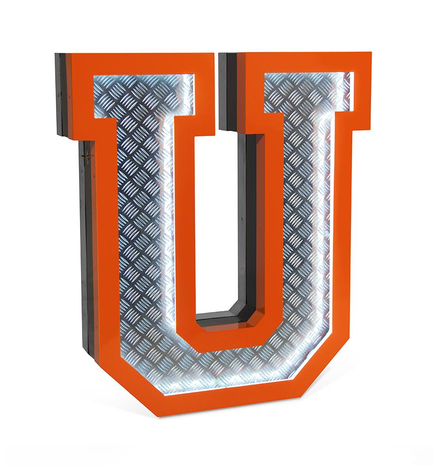 Lettera Luminosa Unique U