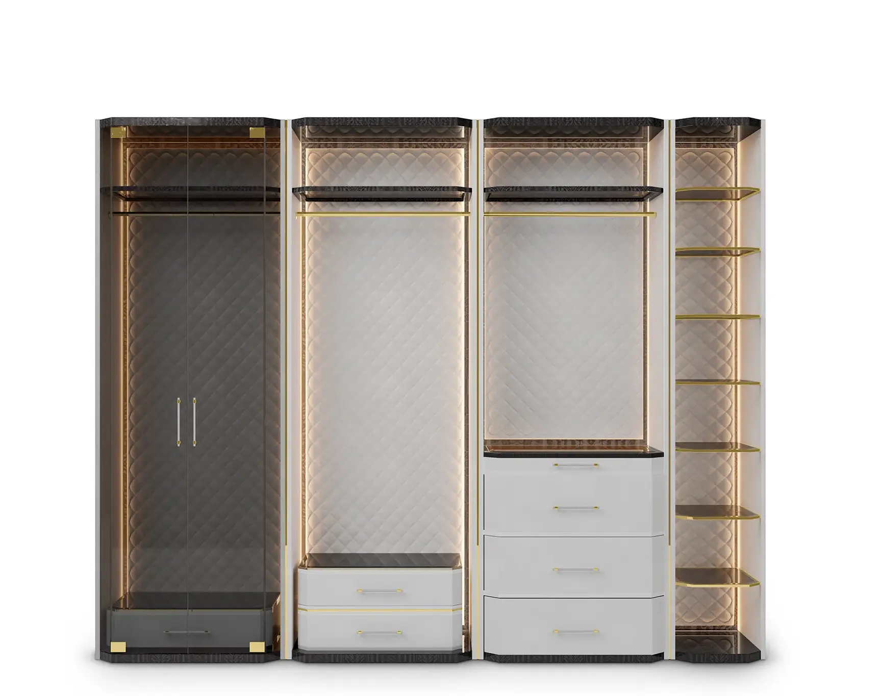 Guardaroba Grigio Cadence