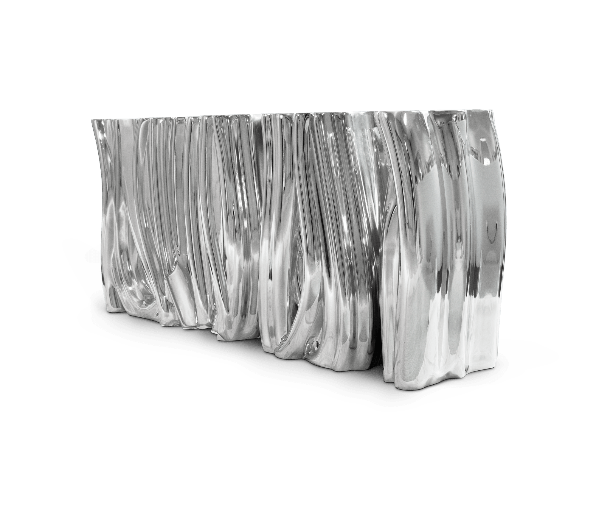 Credenza Premium Argento Monochrome