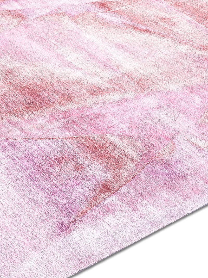 Tappeto Annodato Rosa