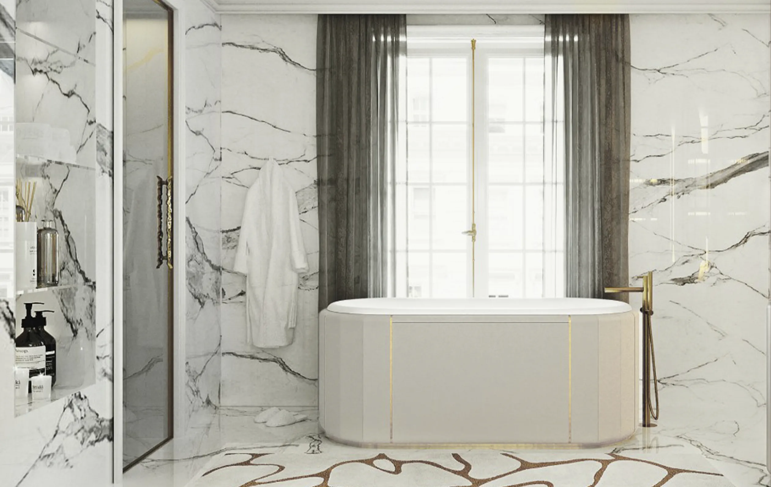 Vasca Da Bagno Regal Soak White