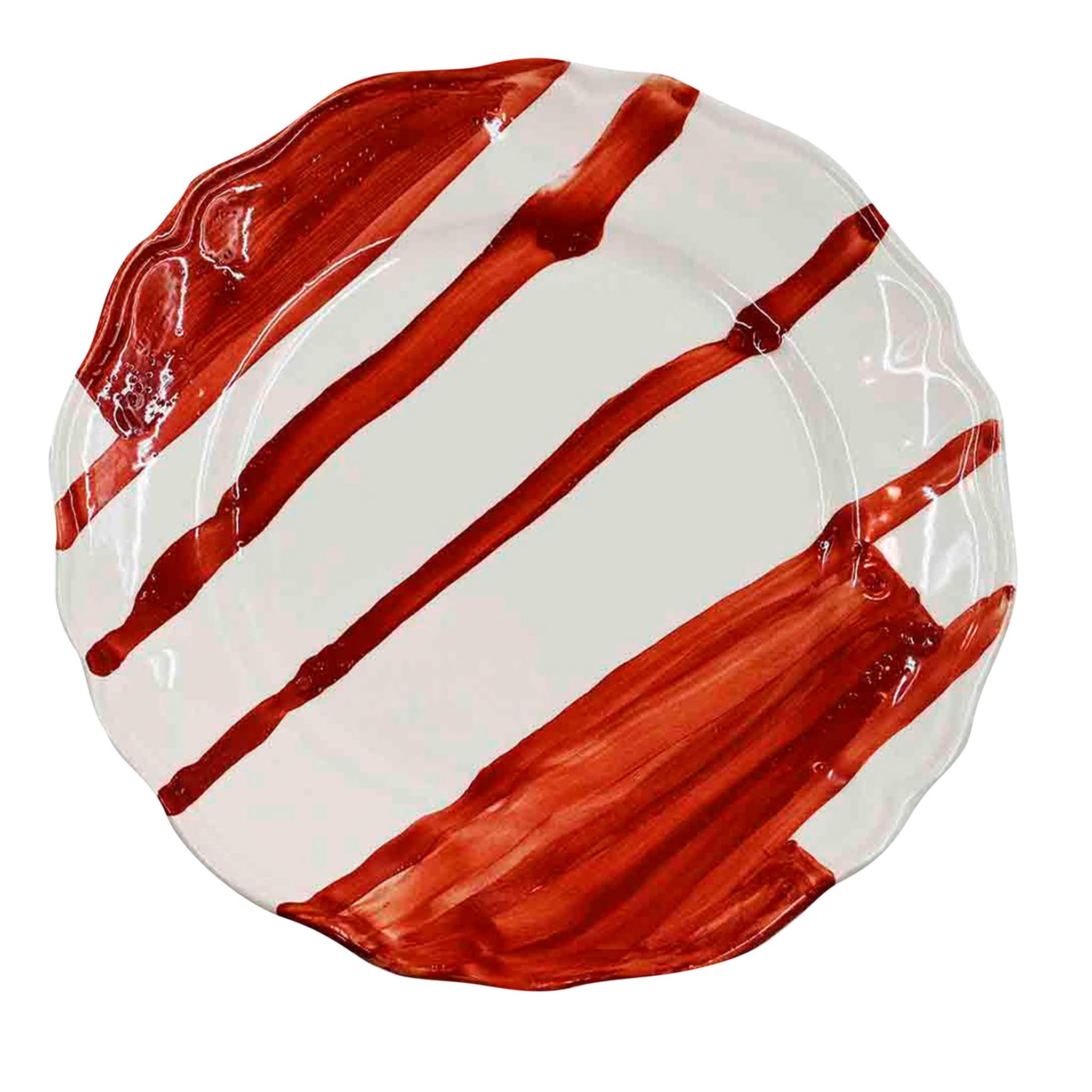 Piatto In Ceramica Artigianale