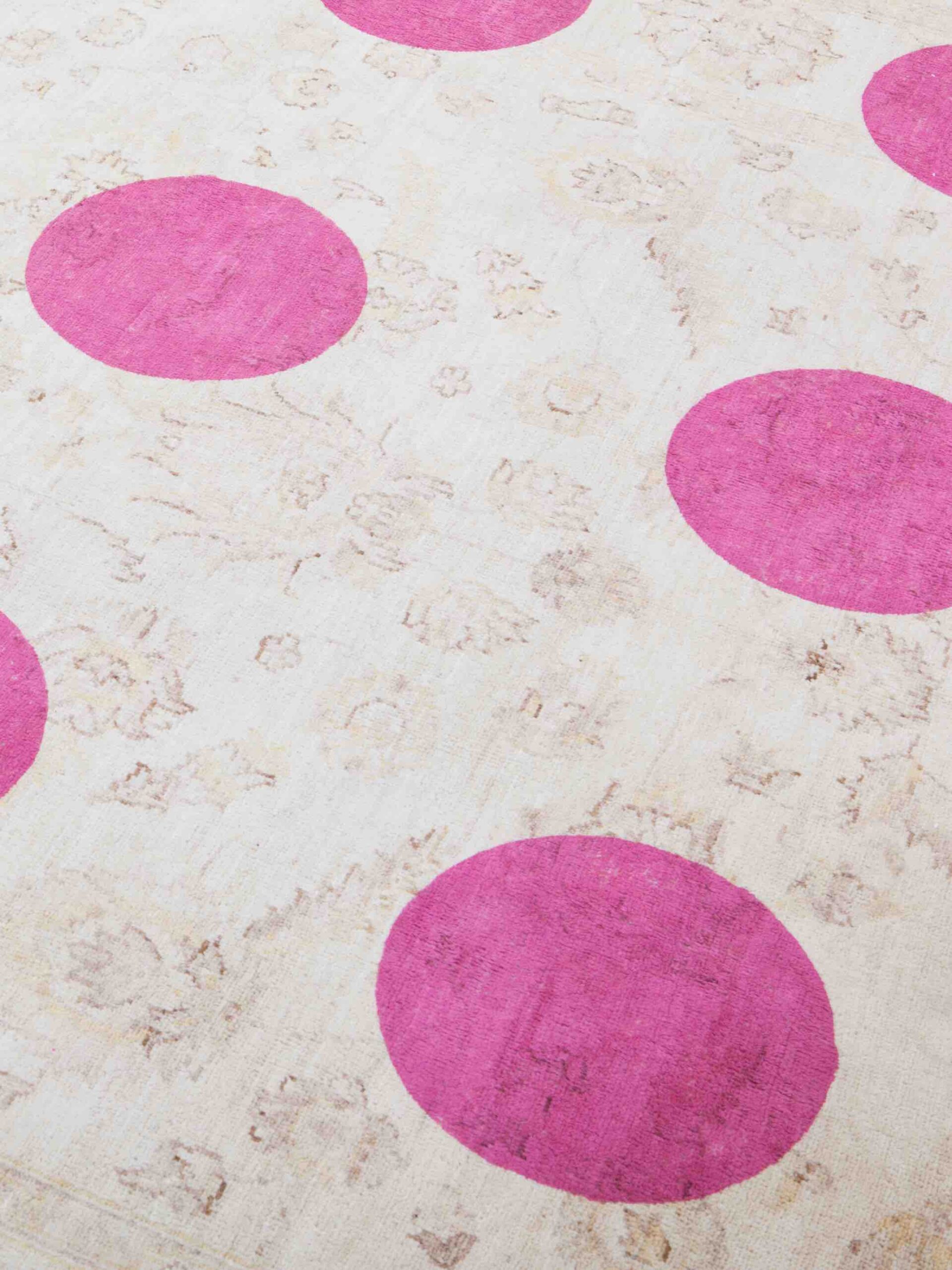 Tappeto Double Layer Rosa