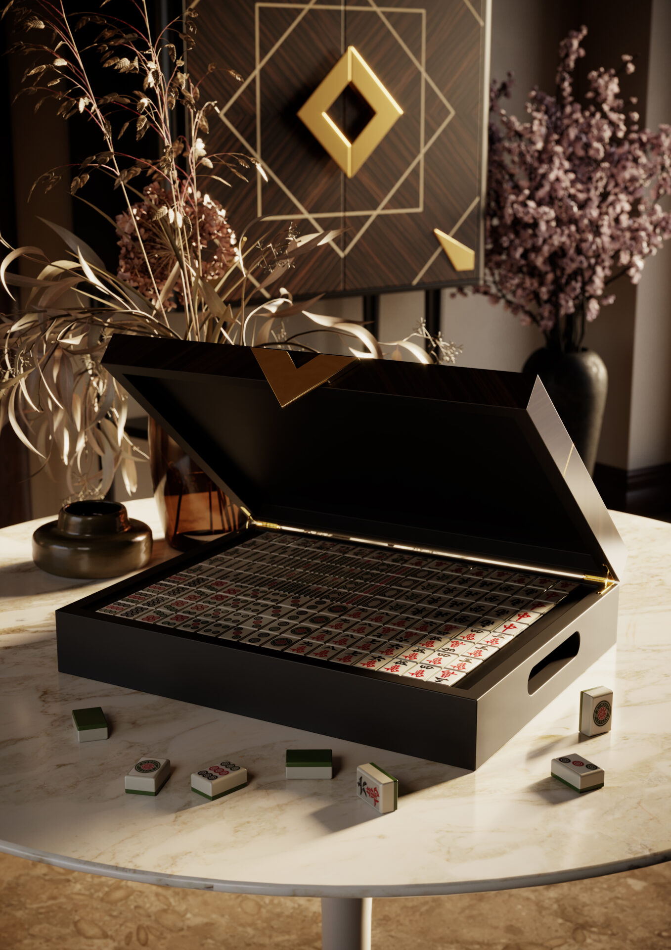 Tavolo da mahjong automatico Posh