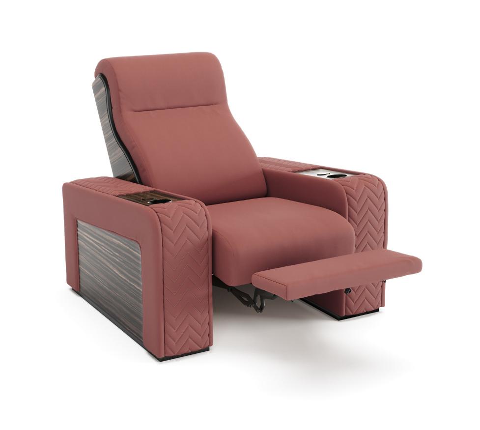 Poltrona reclinabile da home cinema Onassis