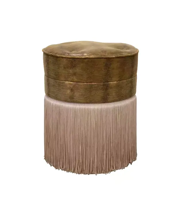 Sgabello in Pelle Sophia