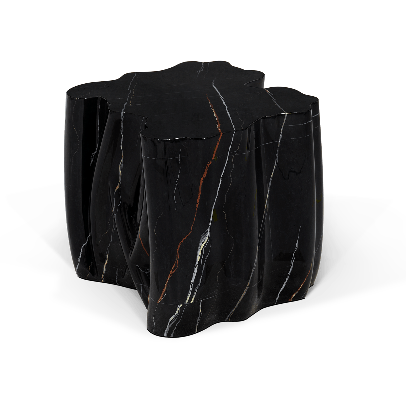 Tavolino Laterale Nero Spectrum