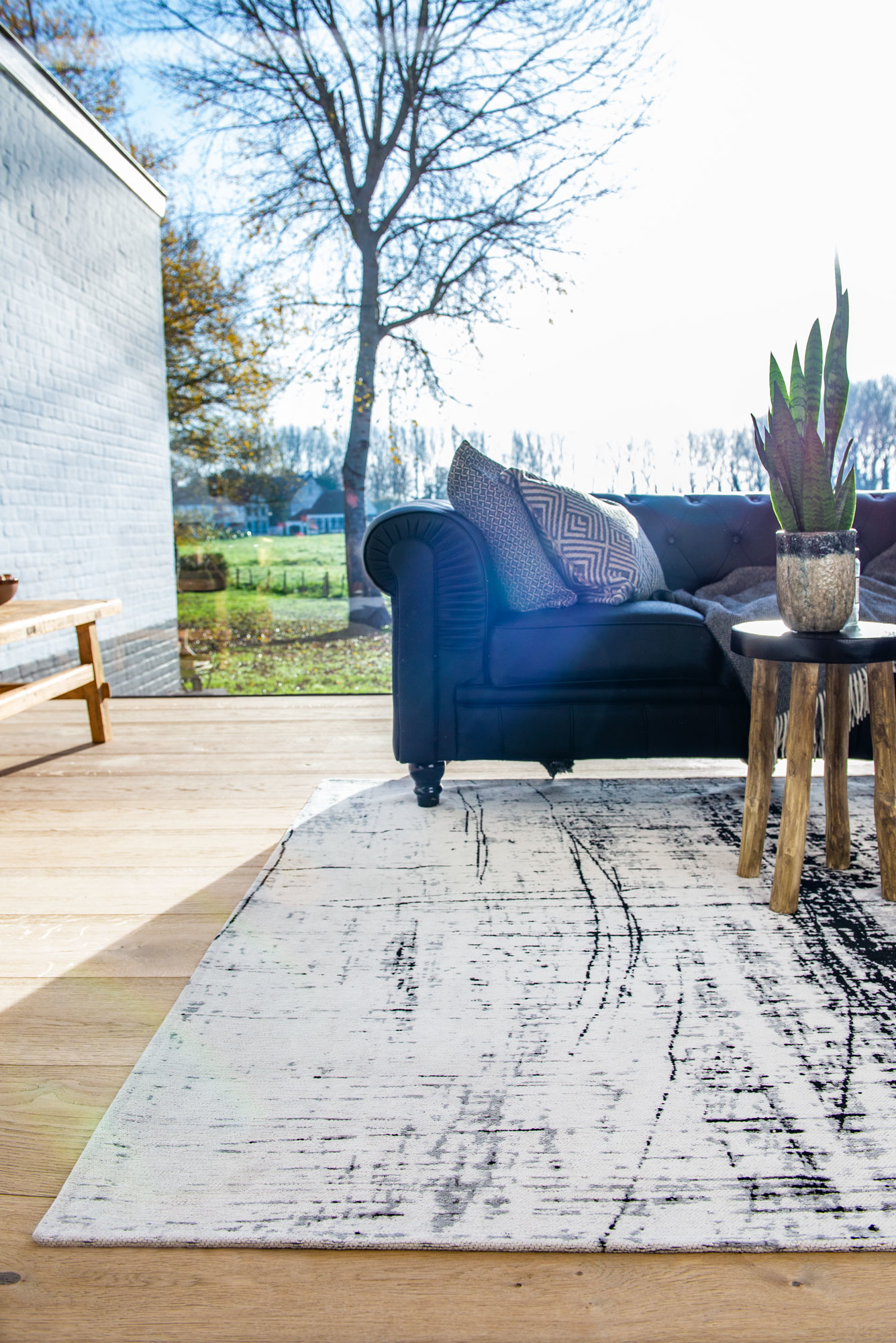 Tappeto Metro Black & White 8926 | Misura: 140 x 200 cm