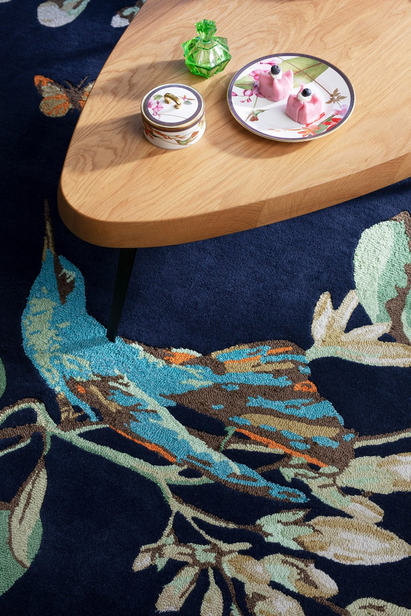 Tappeto Hummingbird Navy | Misura: 170 x 240 cm
