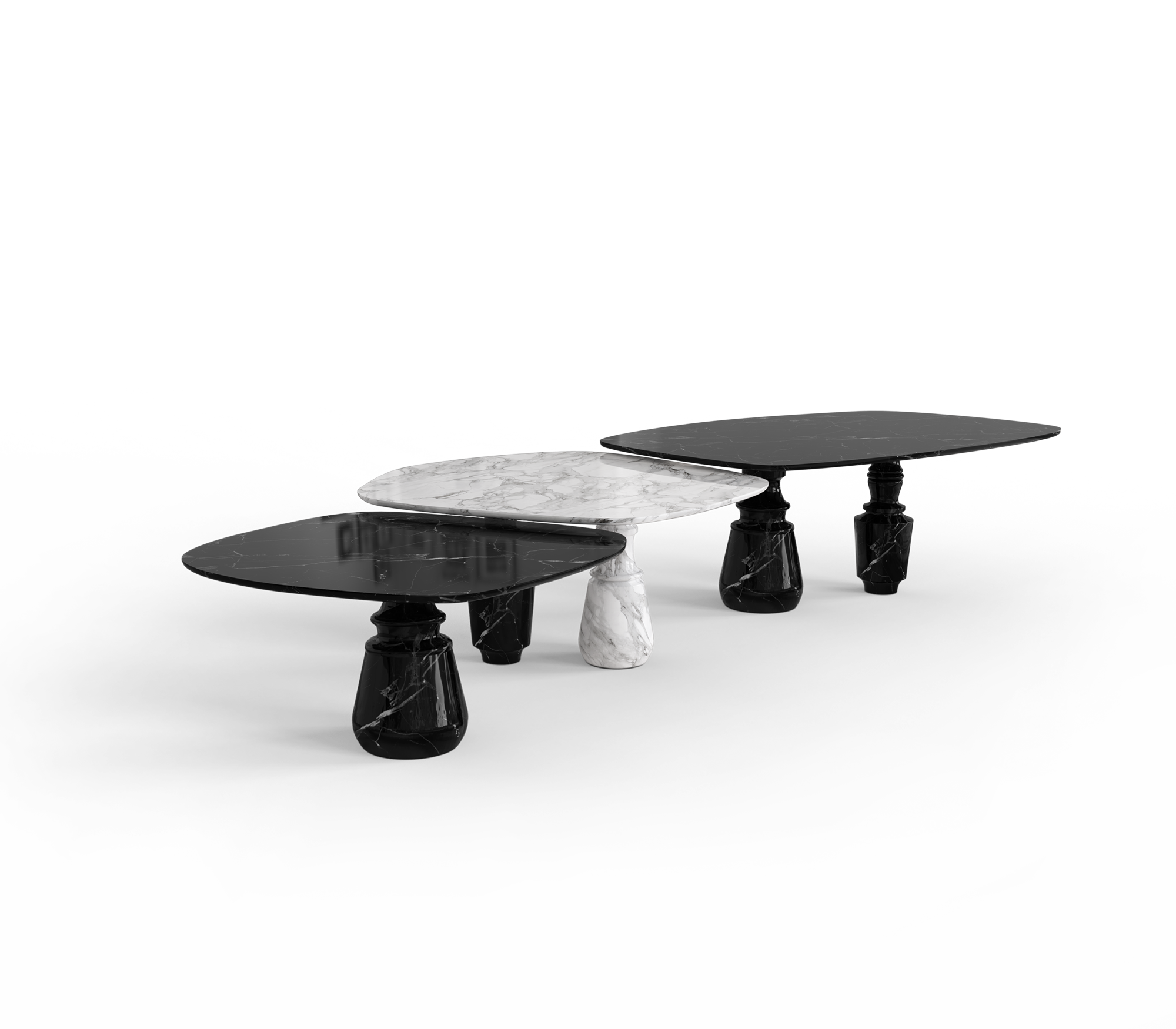 Tavolo da Pranzo Modulabile Obsidian II