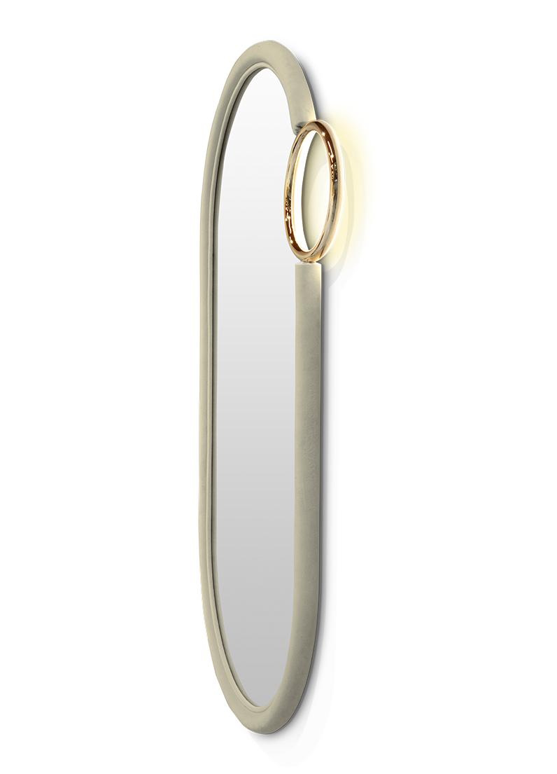 Specchio Da Parete Sweet Swirl Petite