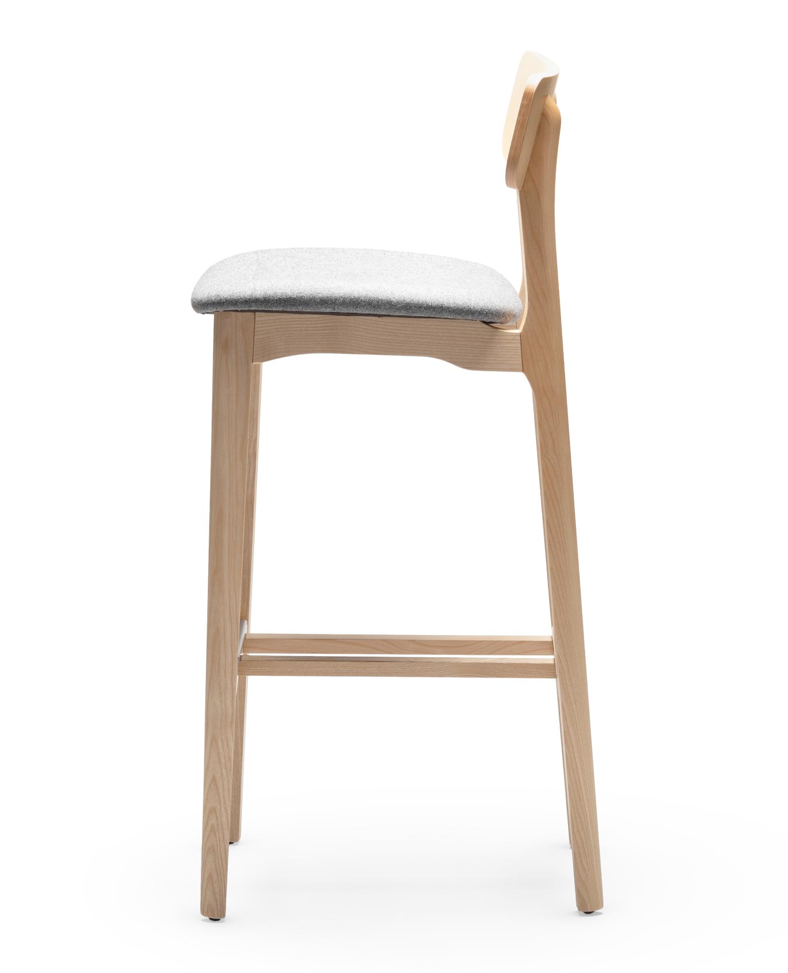 Sgabello da Bar in Legno Cacao SG-80