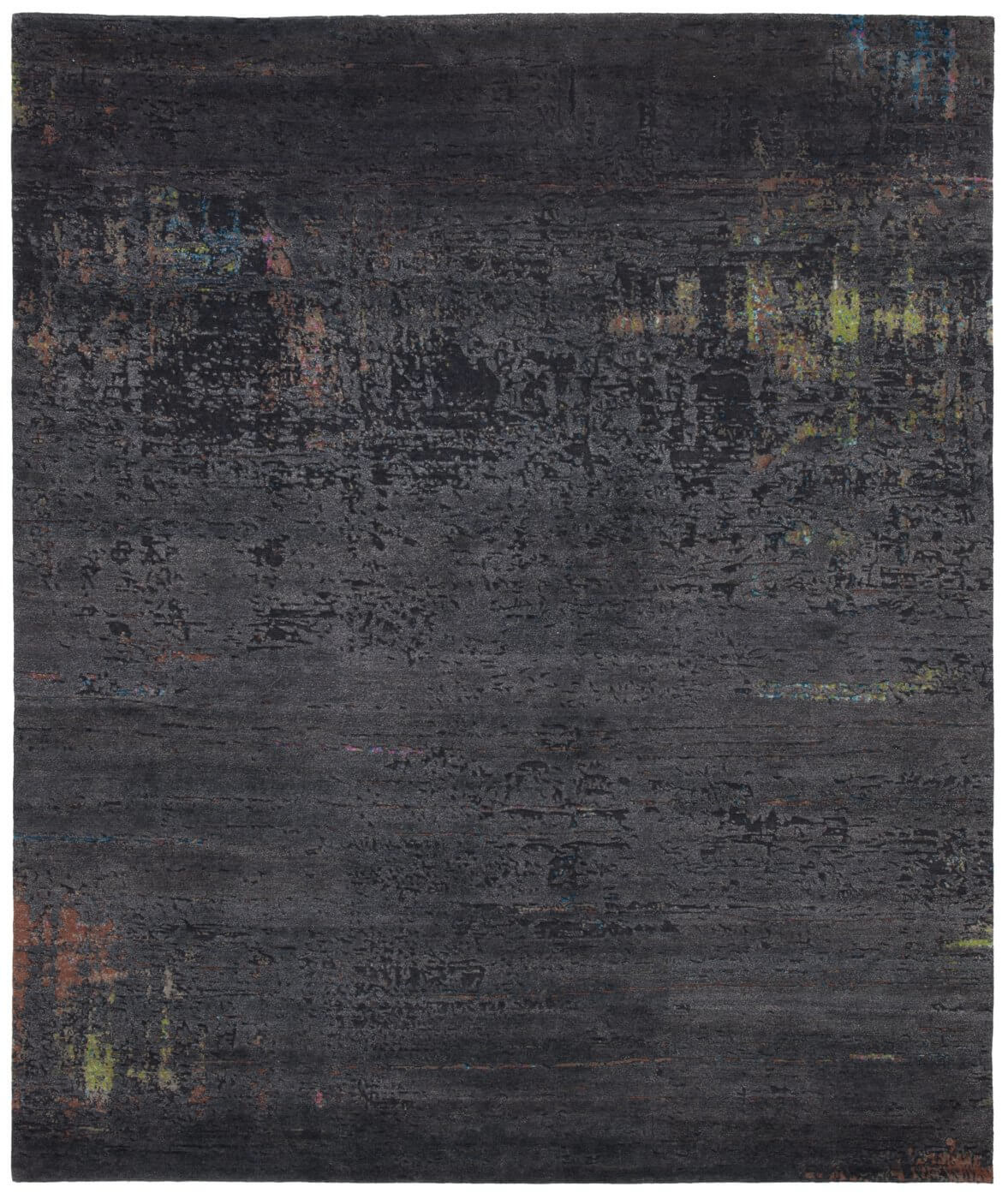 Tappeto Artwork 9 Multicolore Nero