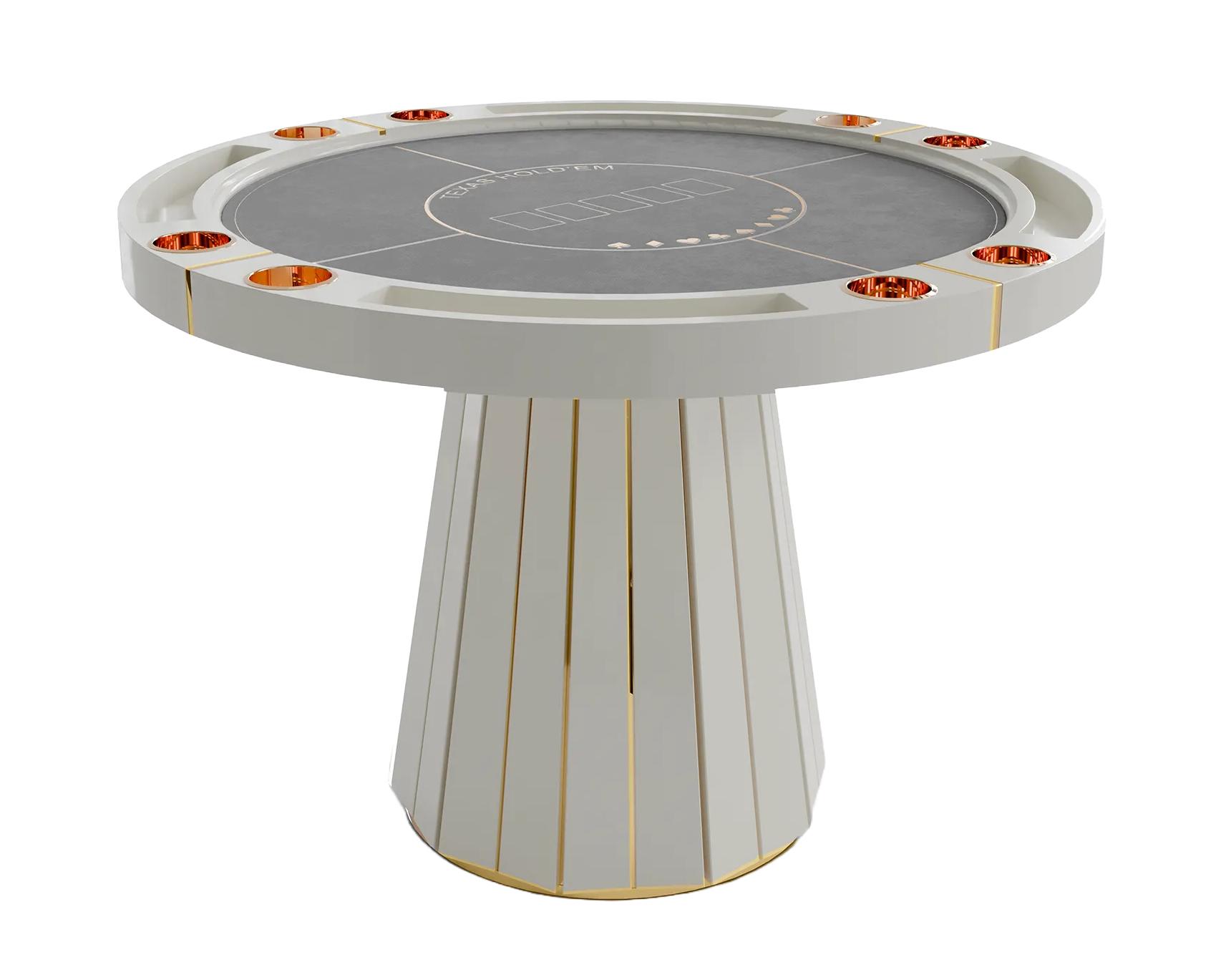 Tavolo Da Gioco Regal White Poker