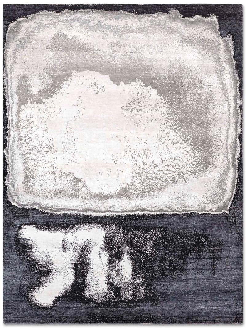 Tappeto Lusso Bianco Grigio | Misura: 365 x 457 cm