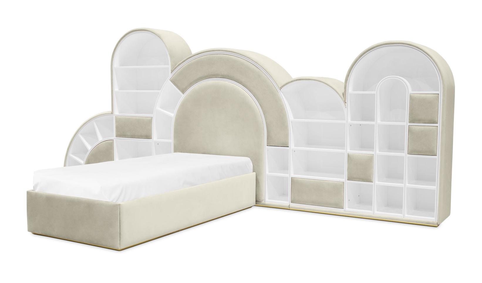 Letto Per Bambini Bubblegum Marshmallow Cream