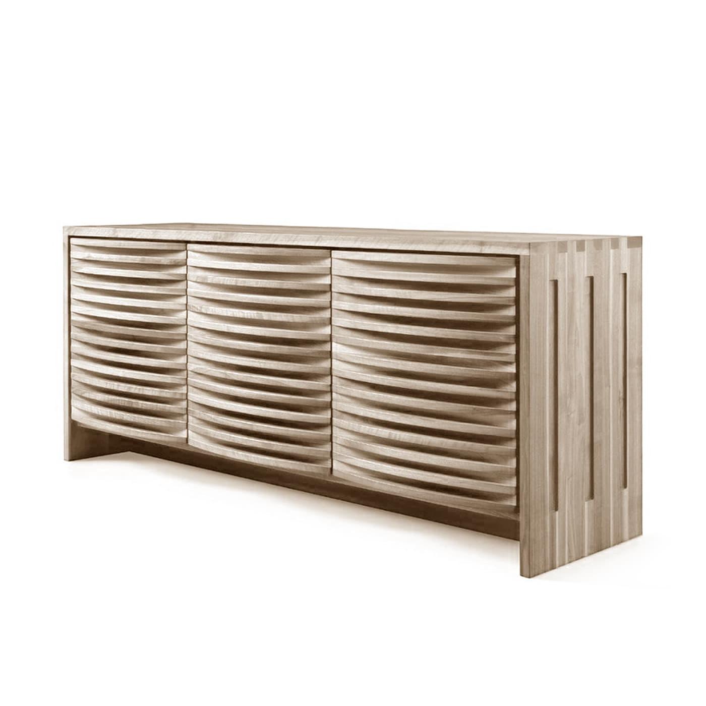 Credenza Rovere Grigia Onda