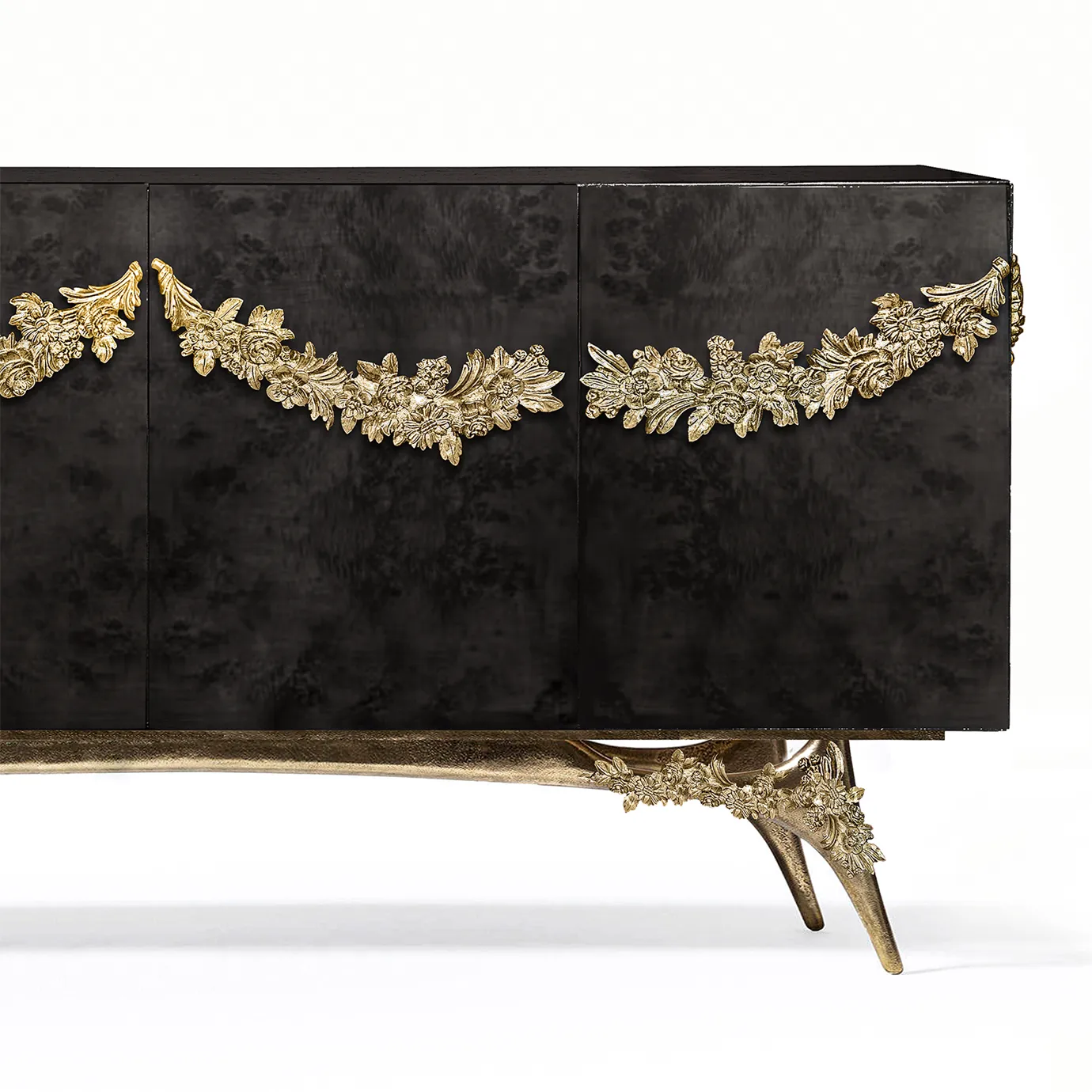 Majestica Credenza Radice di Pioppo Nera