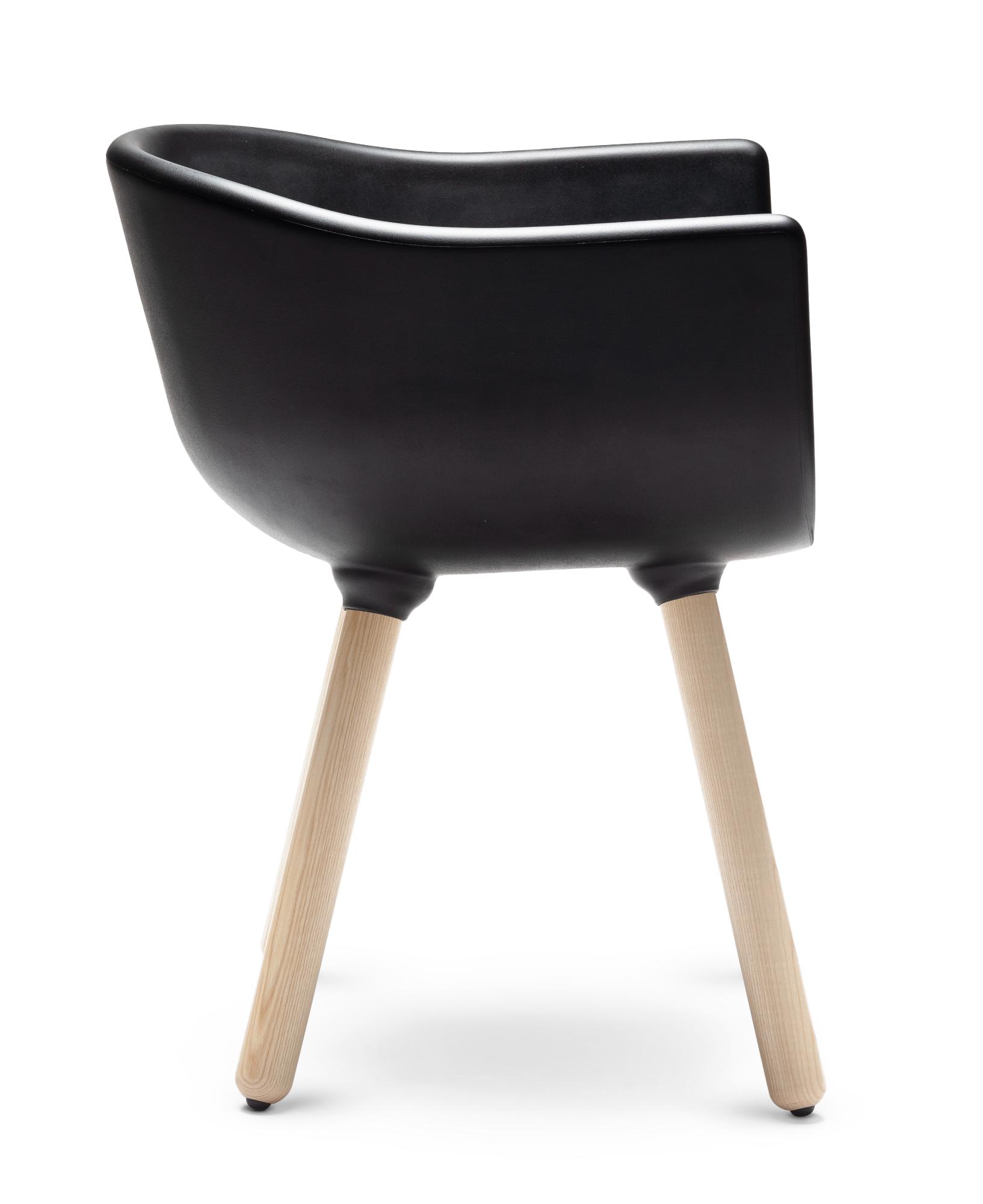 Sedia Tulip S Nera