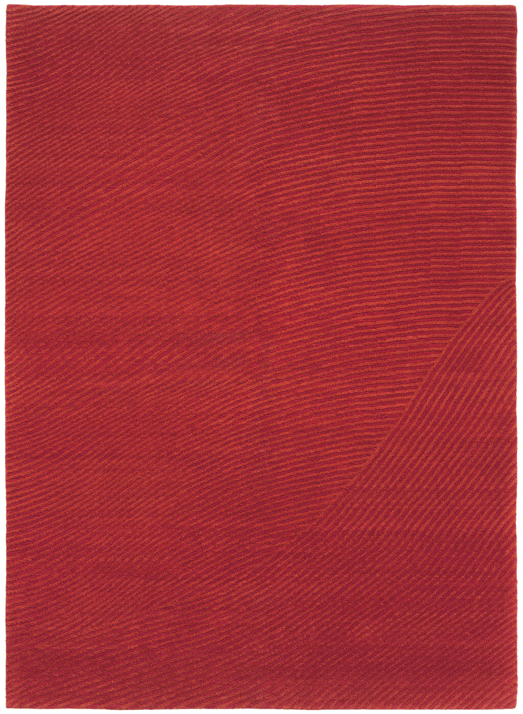 Tappeto Waveline 2 Rosso | Misura: 200 x 300 cm