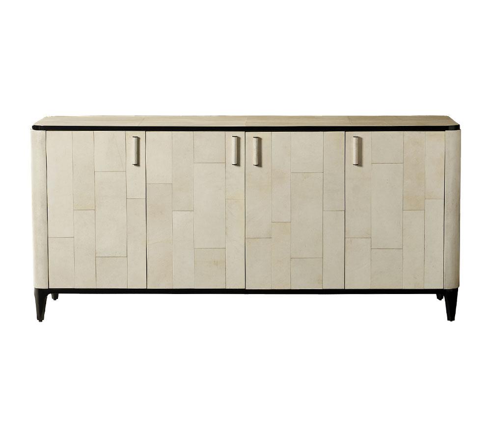 Credenza Aventine con finitura pergamena