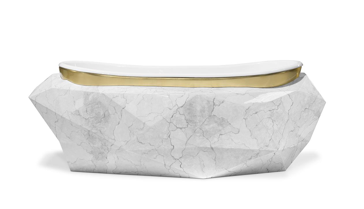 Vasca Da Bagno Gemstone Faux Marble